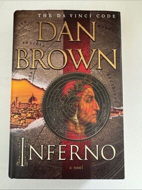 Dan Brown - Inferno - Hardcover Book - author of the Da Vinci Code